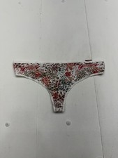 Cacique Thong Panties Womens 22/24 Multicolor Floral Wide Side Underwear 1 Pack