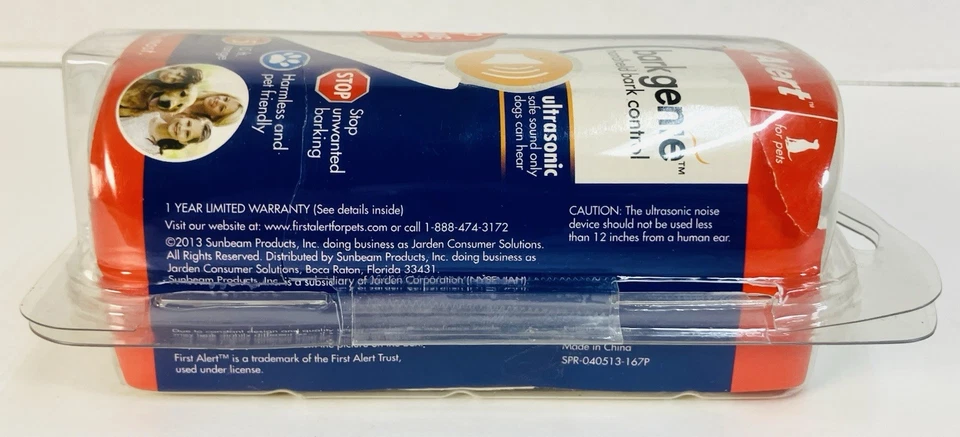 First Alert Bark Genie Handheld for Pet Animal Dog Bark Control Device - NEW! - Image 3 of 3