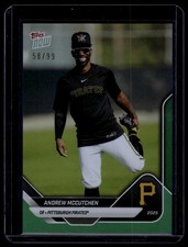 2025 Topps Now Road to Opening Day Andrew McCutchen Green Foil #/99