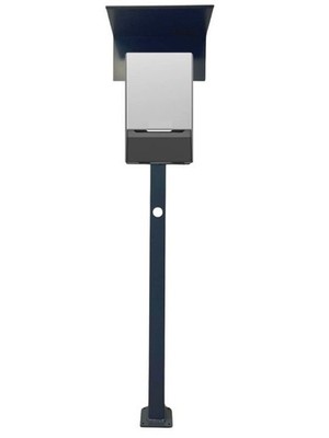 Ladesäule Standsäule Stele für EcoFlow Powerpulse Wallbox mit Regenschutz