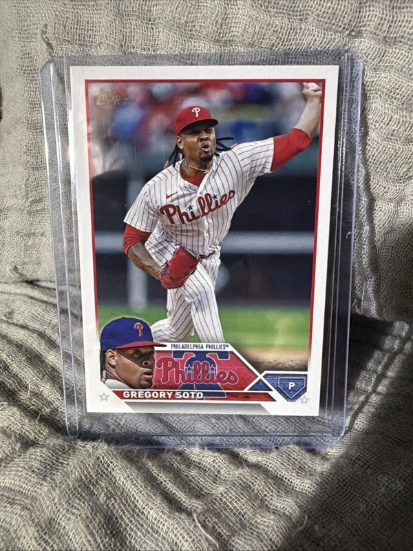 2023 Topps Update Series Gregory Soto Philadelphia Phillies #US252