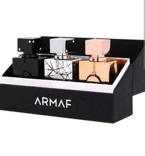 Armaf Club De Nuit 3 Piece Gift Set Men 1oz Intense Sillage Milestone EDT NEW