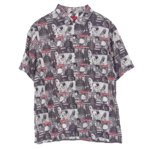 Doudoune Supreme 23SS Magazine s Chemise Multicolore Motif Complet Occasion LIFE 0