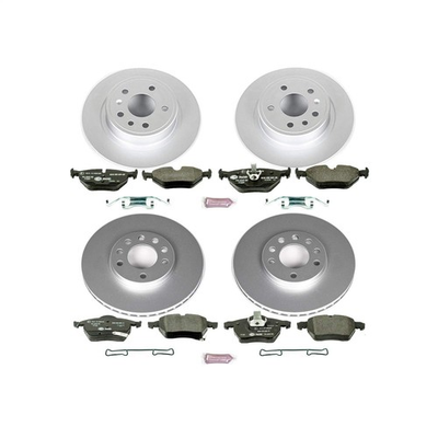 #ad PowerStop ESK2808 Brake Kit For Saab 9 5 1999 Front Rear $199.90