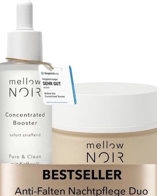 mellow NOIR Anti-Falten Nachtpflege Duo -