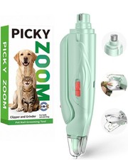 2-in-1 Dog Cat Nail Clippers and Grinder with Light   Upgraded Safety Guard ...