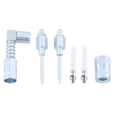 5Pcs Grease Needle Nozzle Kit Grease Fitting Tool Grease Grease Needle Dispenser