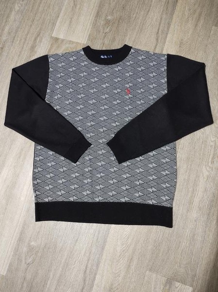 Men Polo Ralph Lauren Sweater Grey Polyester 42 /