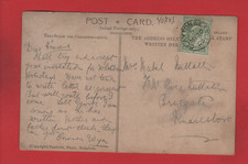 Clayton West Yorkshire postmark 1905 Cricket RPPC Bamforth postcard Holmfirth