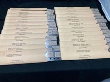 Vtg 1961 Craig Research Inc. Set Of 47 Microfish Training Slides Reading Program