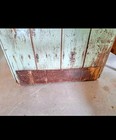 Primitive Virginia Jelly Cupboard Old Apple Green Paint  — photo 8