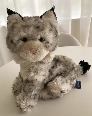 VTG TRUDI RITRATTI GIOCATTOLI Italy Plush LYNX CAT Stuffed Toy 1983 80 s Rare