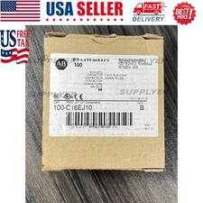 New Allen Bradley 100-C16EJ10 Series B IEC Contactor 16 AMP 24VDC US Free Tax