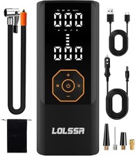 Tire Inflator Portable Air Compressor Air Pump for Car Tires Cordless Electric