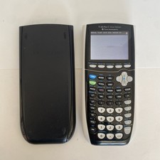 Texas Instruments TI-84 Plus C Silver Edition w/ Cover rechargeable battery