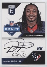 2017 Donruss Elite Pen Pals D'Onta Foreman #PP-DF Auto r0j