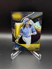 🔥🔥2026 Topps Chrome Black - Gold Mini-Diamond Refractor ⚾ CJ Abrams #25/50🔥🔥