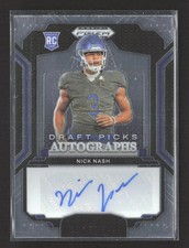 2025 Panini Prizm Draft Picks Nick Nash #DPA-NNH RC