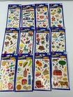 12 Mello Smello Scratch 'N Smell Sniff Sticker Sheets Food Camping Farm Beach