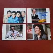 Seinfeld Autographs Signed 4x6 Photos Jason Alexander Harvey Jason Barbara Stock