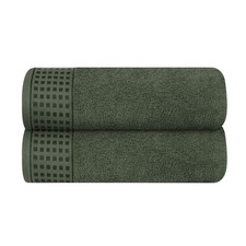 100 Cotton 2 Pack Oversized Bath Towel Set 28x55 Inches, Ultra Soft Highly A...