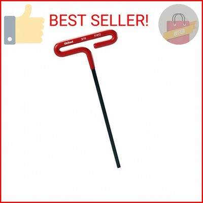 Eklind Tool 51912 3/16'' Cushion Grip Hex T-Handle T-Key Allen Wrench