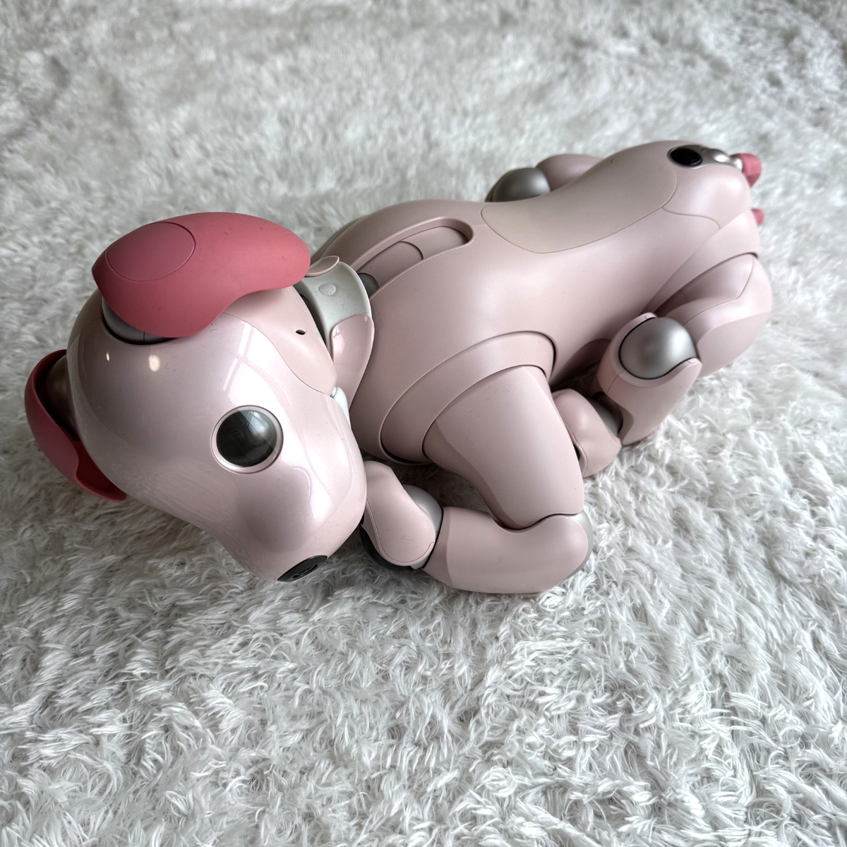 sony aibo Strawberry Milkedition limited color ERS-1000 robot dog