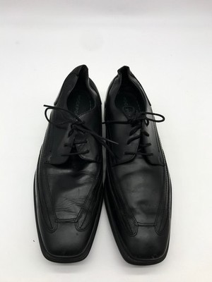 Rockport APM12971 Oxfords Black Leather Dress Shoes Men's Size 9M