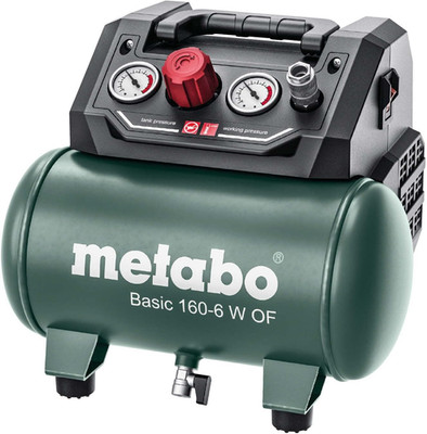 Metabo Kompressor Basic 160-6 W of   601501000   Kompressor Mit Leistungsstarkem