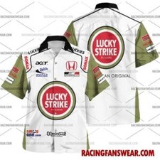 Jacques Villeneuve Formula One Racing 2002 Hawaiian Shirt- Polo Shirts
