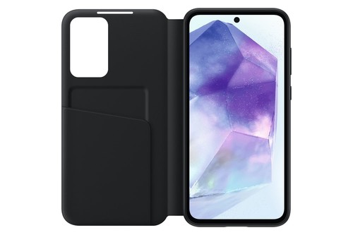 Samsung EF-ZA556 für Galaxy A55 Smart View Wallet Case Black #1907585