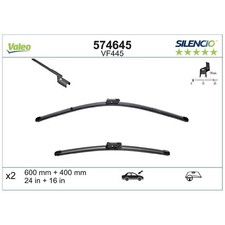Scheibenwischer Set vorne für Opel Combo X12 Tour Corsa F P2JO Mokka | 24507451
