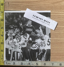 Buddy Ryan Bears vs Patriots Super Bowl NFL Football Victory  Book Photograph