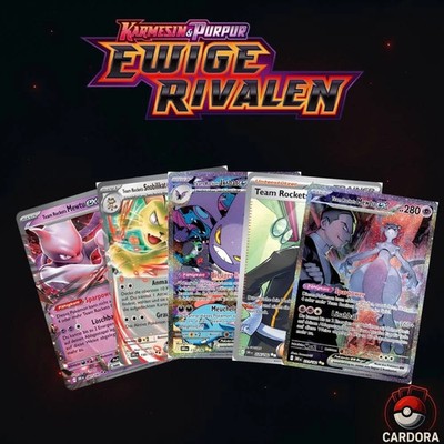 Pokemon Ewige Rivalen Einzelkarten - ALLE KARTEN GÜNSTIG - Deutsch | Near Mint
