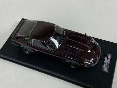 1/18 Ignition model Nissan Fairlady 240 ZG ( HS30 ) Maroon Custom