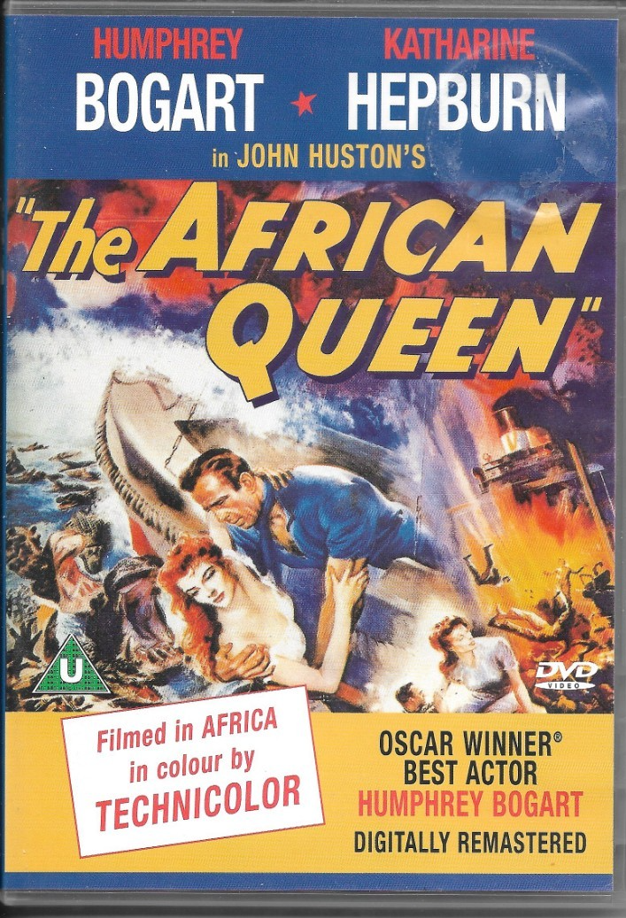 The African queen   DVD Humphrey Bogart  Katharine Hepburn  Poster Gallery