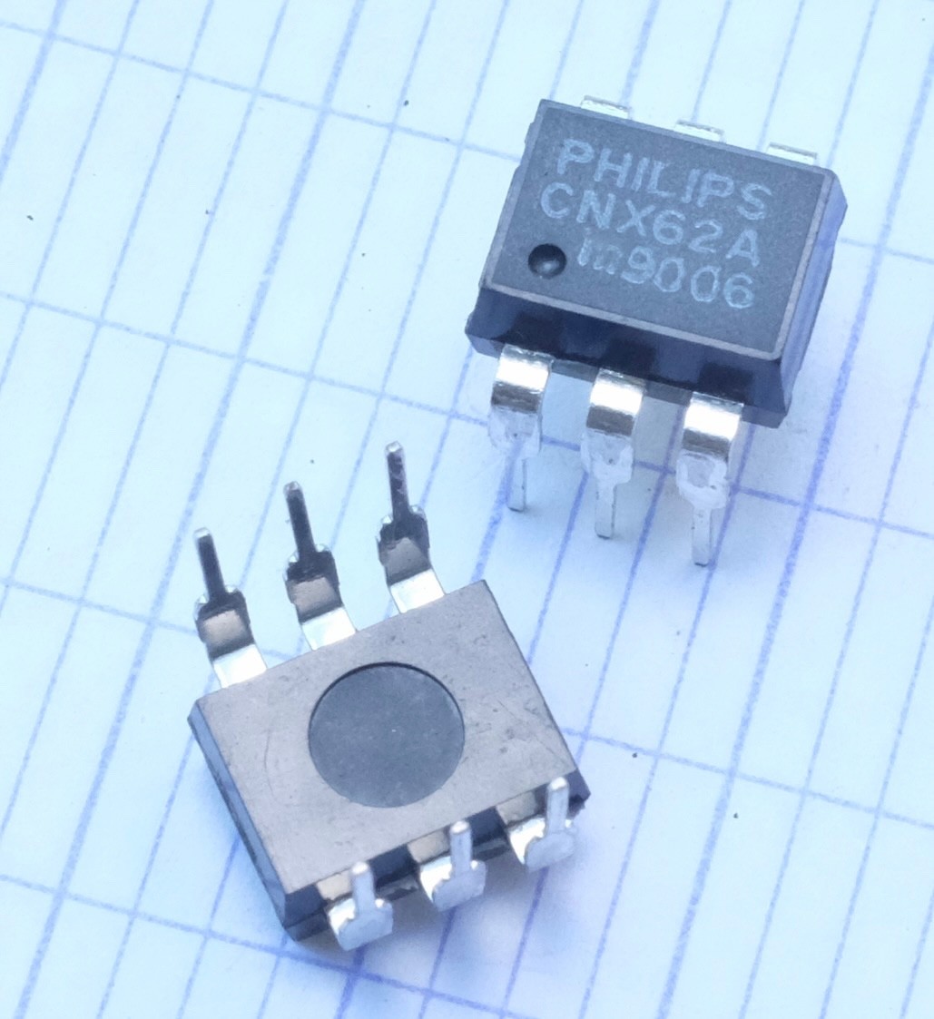 2x Philips CNX62A Circuit intégré DIP 6. Lot de 2 pièces.