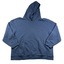 Kirkland Signature Blue Wash XL Hooded Sweatshirt Pullover Mens Casual Hoodie