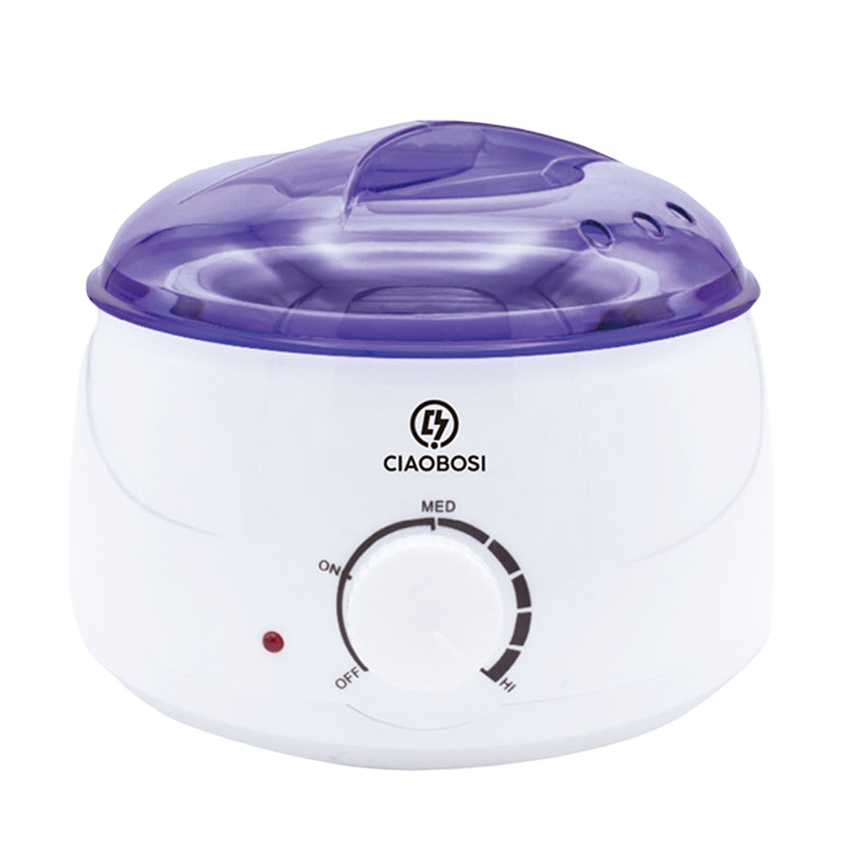 Chauffe-cire 500ml Avizar blanc pour créer votre propre salon de beauté à la maison