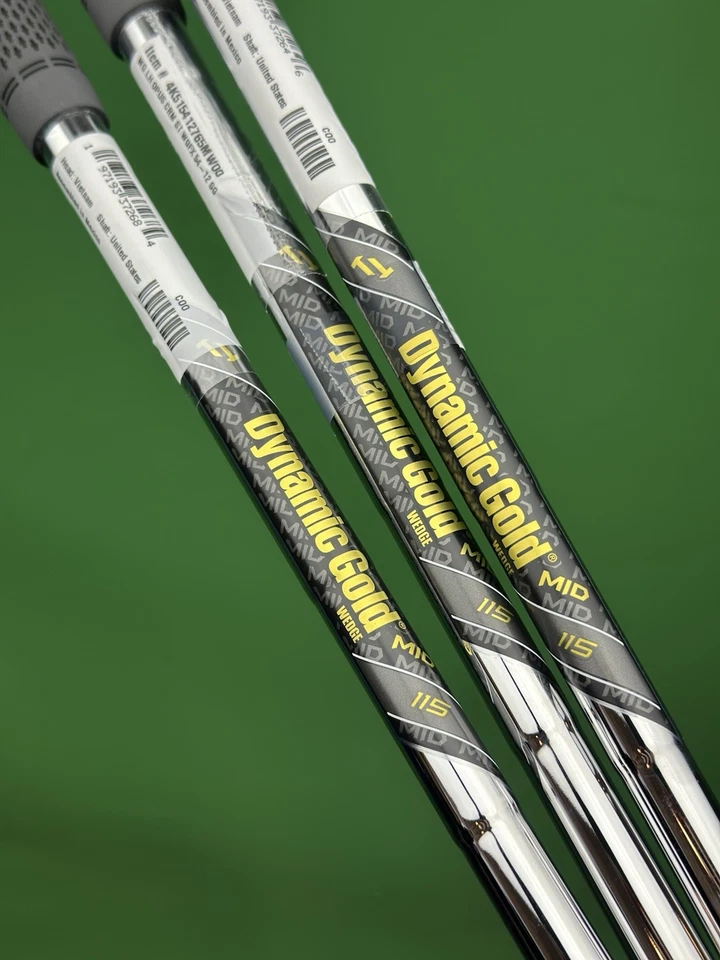 Callaway Opus Chrome Wedge Set LEFT Hand 50-10*, 54-12*, 58-10* Steel LH NEW - Image 3 of 4