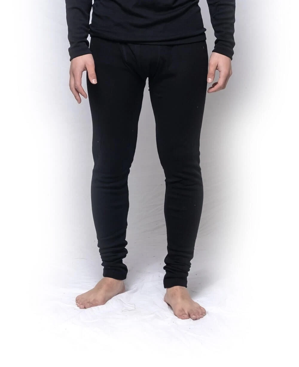 Mens Baselayer Black Pure Wool 200gsm Long Johns Spencer Thermal Pants
Opens in a new window or tab