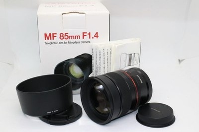 AA+ Samyang SAMYANG MF 85mm F1.4 CANON RF-Mount Canon RF-Mount Lens