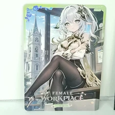 Nahida Double Sided Office RARE  Waifu Card Anime Wall Art Oversized Board A5