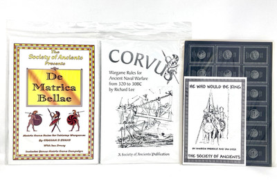 Society of Ancients Wargames: De Matrica Bellae, Corvus, He Who Would Be King