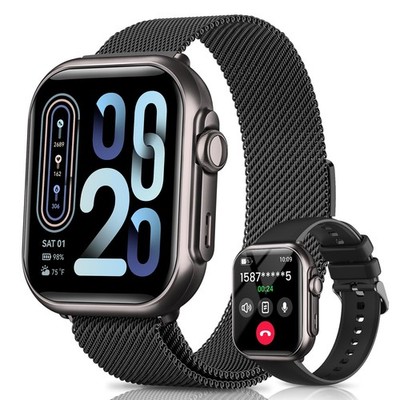 Smart Watch for Women for iPhone Android: 1.85''Smartwatch with Make/Answer Ca...