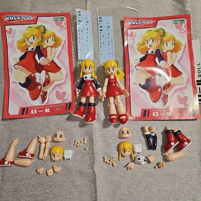 Megaman Roll Action Figuren Maßstab 1/10 Set 2p Kotobukiya CAPCOM Japan Rockman