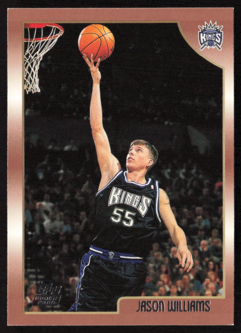 Jason Williams Rookie 1998-99 Topps #153 Sacramento Kings