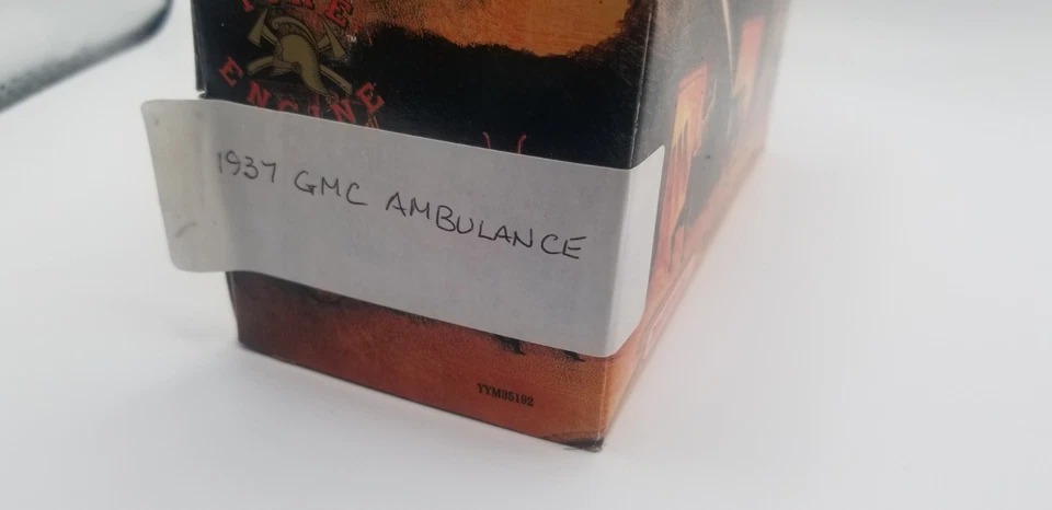 Matchbox 1937 GMC скорая помощь - модели прошлых лет спичечный коробок - Изображение 4 из 4