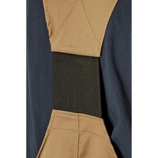 Dickies Everyday Bib and Brace Antique Penny/Black  Phone pocket ruler for smal