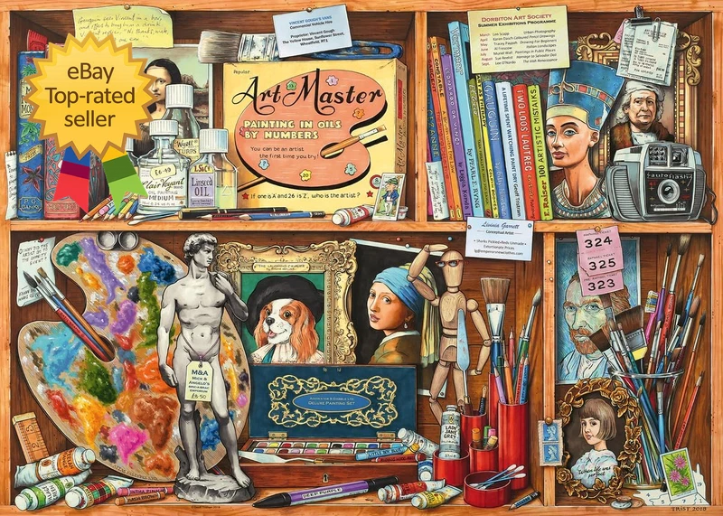 Artist's Cabinet 1000-piece puzzle